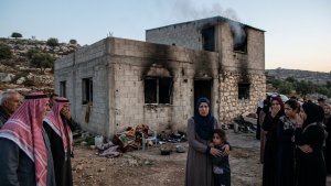 Palestinian Mother and Daughter Escape as Israeli Settlers Set Their Home on Fire in West Bank