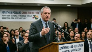 Jonathan Pollard Calls for War Against Iran, Egypt and Turkey