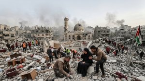 Gaza Media Office Reports 21,500 Children Killed and 1,244 Mosques Targeted