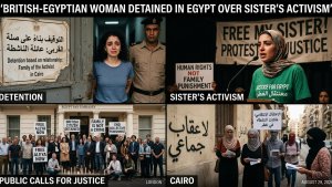 British-Egyptian Woman Detained in Egypt Over Sister’s Activism