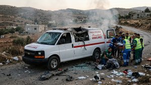 Israeli Strike on Ambulance in South Lebanon Kills Paramedic