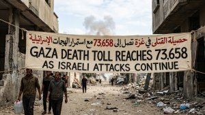 Gaza Death Toll Reaches 73,658 as Israeli Attacks Continue