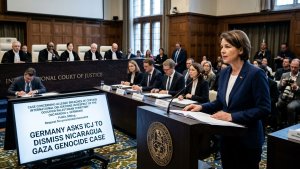 Germany Asks ICJ to Dismiss Nicaragua Gaza Genocide Case