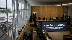 Brazil’s Supreme Court Halts Proceedings as Political Crisis Deepens