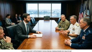 Vance Sought Unfiltered Views From Commanders on Iran War