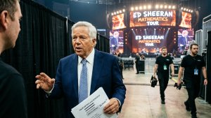 Robert Kraft Accused of Leading Campaign to Remove Macklemore From Ed Sheeran Tour
