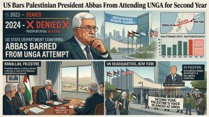 US Bars Palestinian President Abbas From Attending UNGA for Second Year