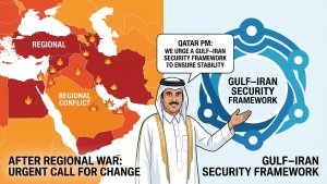 Qatar PM Urges Gulf–Iran Security Framework After Regional War