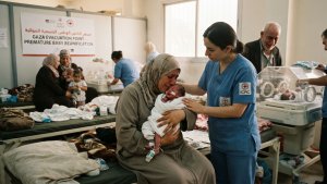 Gaza Children Evacuated as Premature Babies Reunite With Their Families