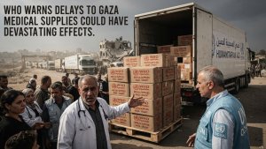 WHO Warns Delays to Gaza Medical Supplies Could Have Devastating Effects