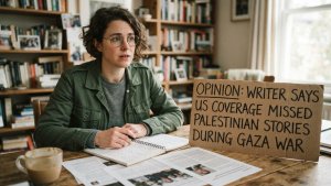Writer Says US Coverage Missed Palestinian Stories During Gaza War