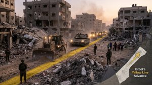 Israel’s Yellow Line Continues to Push Deeper into Gaza