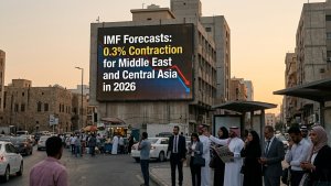 IMF Forecasts 0.3% Contraction for Middle East and Central Asia in 2026